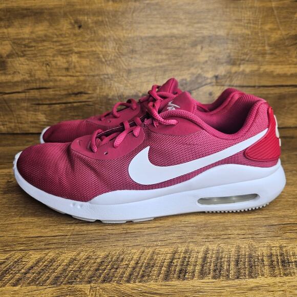 Nike Air Max Oketo Color Wild Cherry/white Style Aq2231-600 Size 10 - Picture 2 of 9